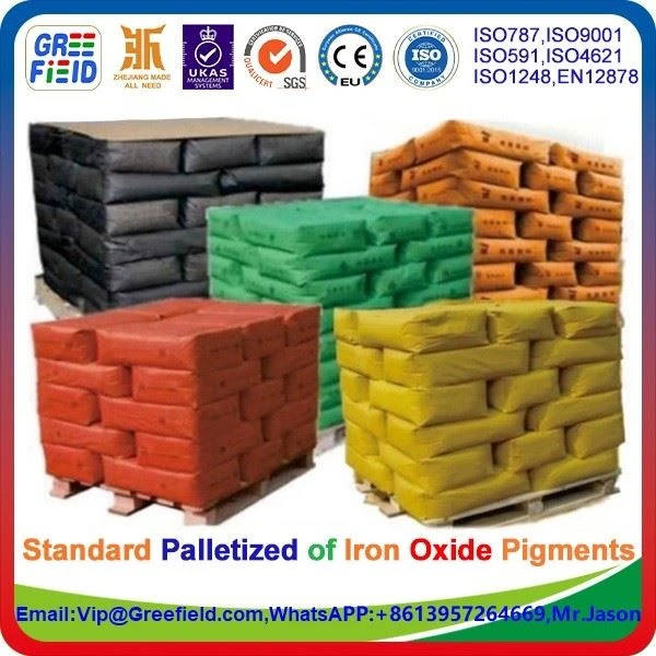 Iron Oxide Pigments Pallets-Greefield